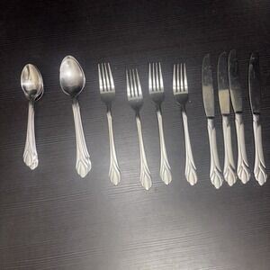 Hampton Silversmiths Stainless Flatware Set of 15
